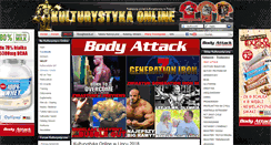 Desktop Screenshot of kulturystyka-online.pl